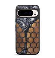 Pixel 9 Pro Wood+Resin Phone Case - Analia (Pattern, 722729)