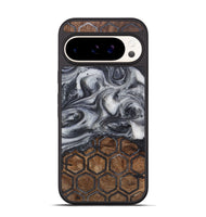 Pixel 9 Pro Wood+Resin Phone Case - Perry (Pattern, 722730)