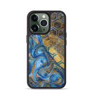 iPhone 13 Pro Wood+Resin Phone Case - Jocelyn (Pattern, 722731)