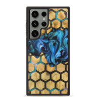 Galaxy S23 Ultra Wood+Resin Phone Case - Kaylie (Pattern, 722732)