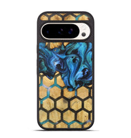 Pixel 9 Pro Wood+Resin Phone Case - Kaylie (Pattern, 722732)