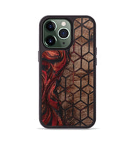 iPhone 13 Pro Wood+Resin Phone Case - Braelynn (Pattern, 722735)