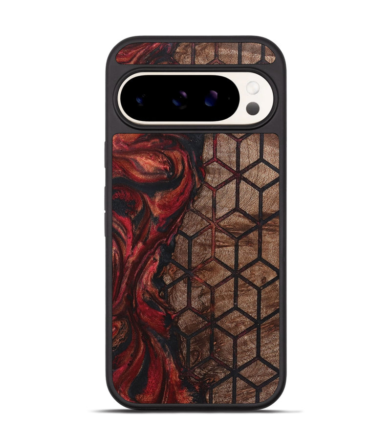 Pixel 9 Wood+Resin Phone Case - Braelynn (Pattern, 722735)