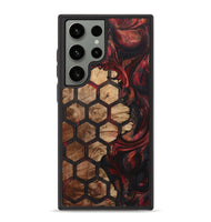 Galaxy S23 Ultra Wood+Resin Phone Case - Mallory (Pattern, 722736)