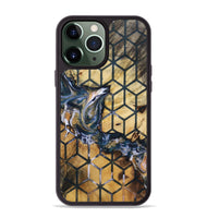 iPhone 13 Pro Max Wood+Resin Phone Case - Josiah (Pattern, 722737)