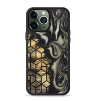 iPhone 13 Pro Max Wood+Resin Phone Case - Bob (Pattern, 722739)