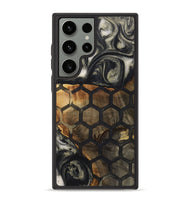 Galaxy S23 Ultra Wood+Resin Phone Case - Celia (Pattern, 722740)