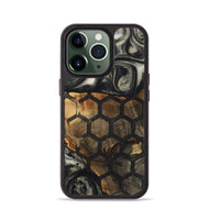 iPhone 13 Pro Wood+Resin Phone Case - Celia (Pattern, 722740)