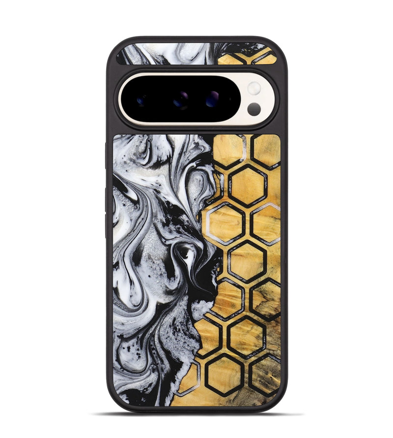 Pixel 9 Pro Wood+Resin Phone Case - Georgia (Pattern, 722742)