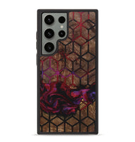 Galaxy S23 Ultra Wood+Resin Phone Case - Wendell (Pattern, 722747)