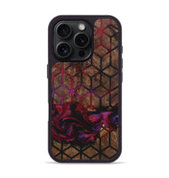 iPhone 16 Pro Wood+Resin Phone Case - Wendell (Pattern, 722747)