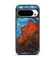 Pixel 9 Pro Wood+Resin Phone Case - Mateo (Blue, 722855)