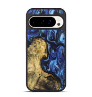 Pixel 9 Pro Wood+Resin Phone Case - Riley (Blue, 722861)