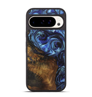 Pixel 9 Pro Wood+Resin Phone Case - Allie (Blue, 722862)