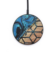 Circle Wood+Resin Wireless Charger - Ernest (Pattern, 722925)