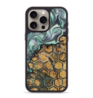 iPhone 15 Pro Max Wood+Resin Phone Case - Jeffery (Pattern, 723060)