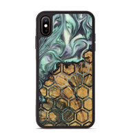 iPhone Xs Max Wood+Resin Phone Case - Jeffery (Pattern, 723060)