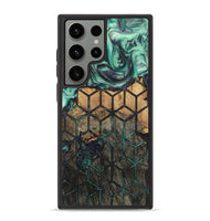 Galaxy S23 Ultra Wood+Resin Phone Case - Josephine (Pattern, 723061)