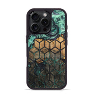 iPhone 16 Pro Wood+Resin Phone Case - Josephine (Pattern, 723061)