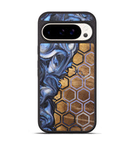 Pixel 9 Wood+Resin Phone Case - Rachelle (Pattern, 723063)