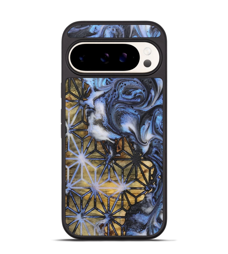 Pixel 9 Wood+Resin Phone Case - Guadalupe (Pattern, 723064)