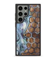 Galaxy S23 Ultra Wood+Resin Phone Case - Luna (Pattern, 723066)