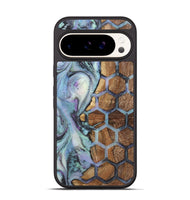 Pixel 9 Wood+Resin Phone Case - Luna (Pattern, 723066)