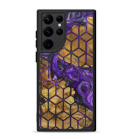 Galaxy S22 Ultra Wood+Resin Phone Case - Rodney (Pattern, 723067)