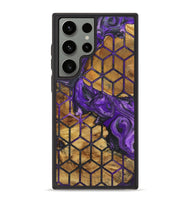 Galaxy S23 Ultra Wood+Resin Phone Case - Rodney (Pattern, 723067)