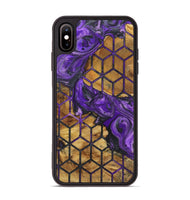 iPhone Xs Max Wood+Resin Phone Case - Rodney (Pattern, 723067)