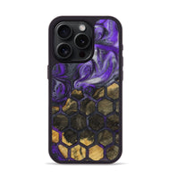 iPhone 15 Pro Wood+Resin Phone Case - Drake (Pattern, 723068)