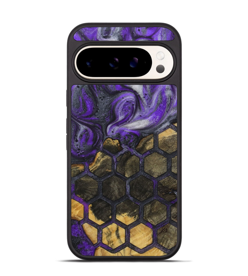 Pixel 9 Wood+Resin Phone Case - Drake (Pattern, 723068)