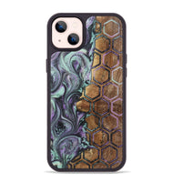 iPhone 14 Plus Wood+Resin Phone Case - Chuck (Pattern, 723069)