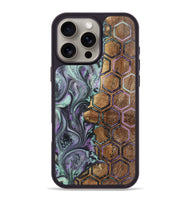 iPhone 16 Pro Max Wood+Resin Phone Case - Chuck (Pattern, 723069)