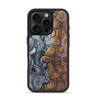 iPhone 16 Pro Wood+Resin Phone Case - Chuck (Pattern, 723069)