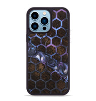 iPhone 14 Pro Max Wood+Resin Phone Case - Julissa (Pattern, 723071)