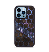 iPhone 14 Pro Wood+Resin Phone Case - Julissa (Pattern, 723071)