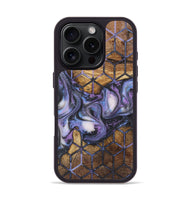 iPhone 16 Pro Wood+Resin Phone Case - Luther (Pattern, 723072)