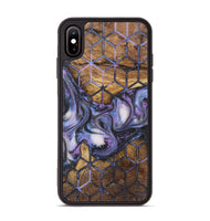 iPhone Xs Max Wood+Resin Phone Case - Luther (Pattern, 723072)