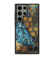 Galaxy S23 Ultra Wood+Resin Phone Case - Forrest (Pattern, 723075)