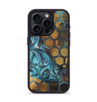 iPhone 15 Pro Wood+Resin Phone Case - Forrest (Pattern, 723075)