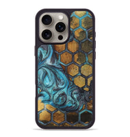 iPhone 16 Pro Max Wood+Resin Phone Case - Forrest (Pattern, 723075)