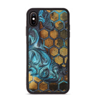 iPhone Xs Max Wood+Resin Phone Case - Forrest (Pattern, 723075)