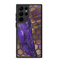 Galaxy S22 Ultra Wood+Resin Phone Case - Malaysia (Pattern, 723077)