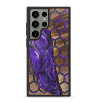 Galaxy S23 Ultra Wood+Resin Phone Case - Malaysia (Pattern, 723077)