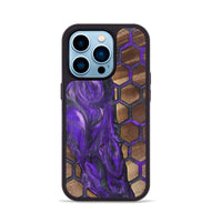 iPhone 14 Pro Wood+Resin Phone Case - Malaysia (Pattern, 723077)