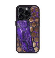 iPhone 15 Pro Wood+Resin Phone Case - Malaysia (Pattern, 723077)