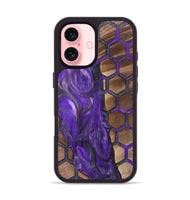 iPhone 16 Wood+Resin Phone Case - Malaysia (Pattern, 723077)