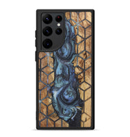 Galaxy S22 Ultra Wood+Resin Phone Case - Graham (Pattern, 723079)