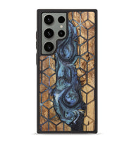 Galaxy S23 Ultra Wood+Resin Phone Case - Graham (Pattern, 723079)